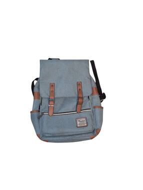 Feskin Blue Professional Laptop Backpack with USB Port